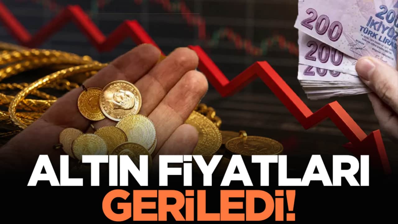 Altın fiyatları geriledi!
