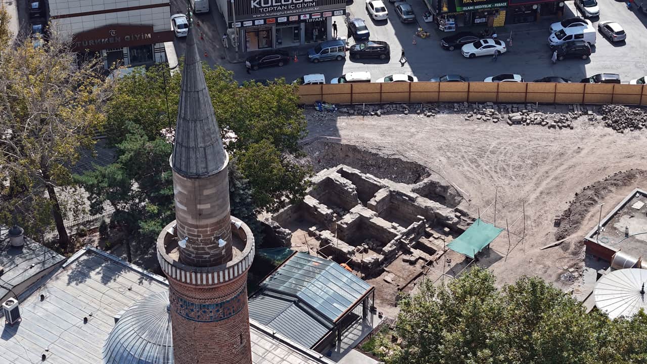Foto - Anadolu’nun ilk medresesi için kazı çalışması! 9 asırlık medrese gün yüzüne çıkıyor