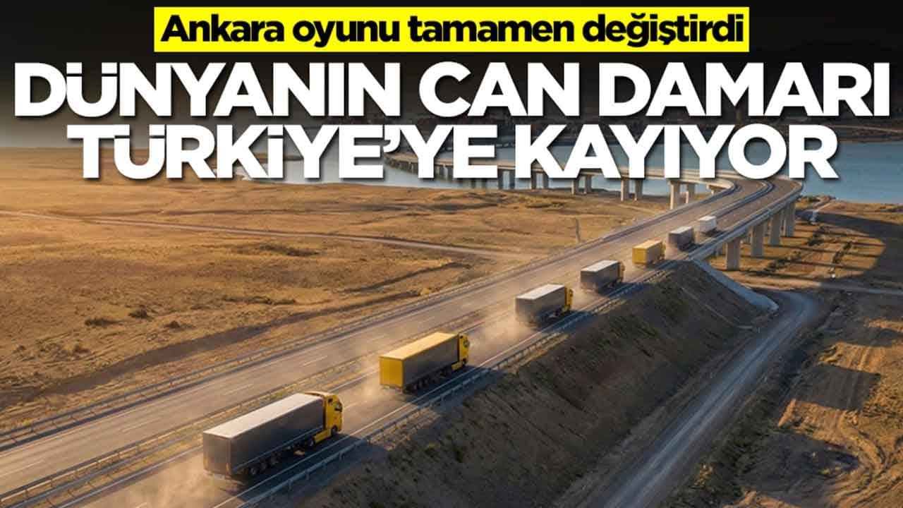 Ankara oyunu tamamen değiştirdi: Dünyanın can damarı Türkiye'ye kayıyor
