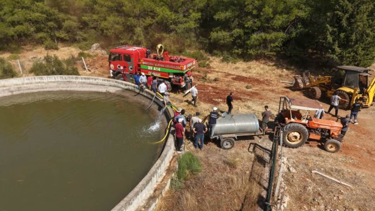Foto - Antalya ile Adana’da ekipler ve halk teyakkuzda: Ülkenin güneyinde yangın seferberliği