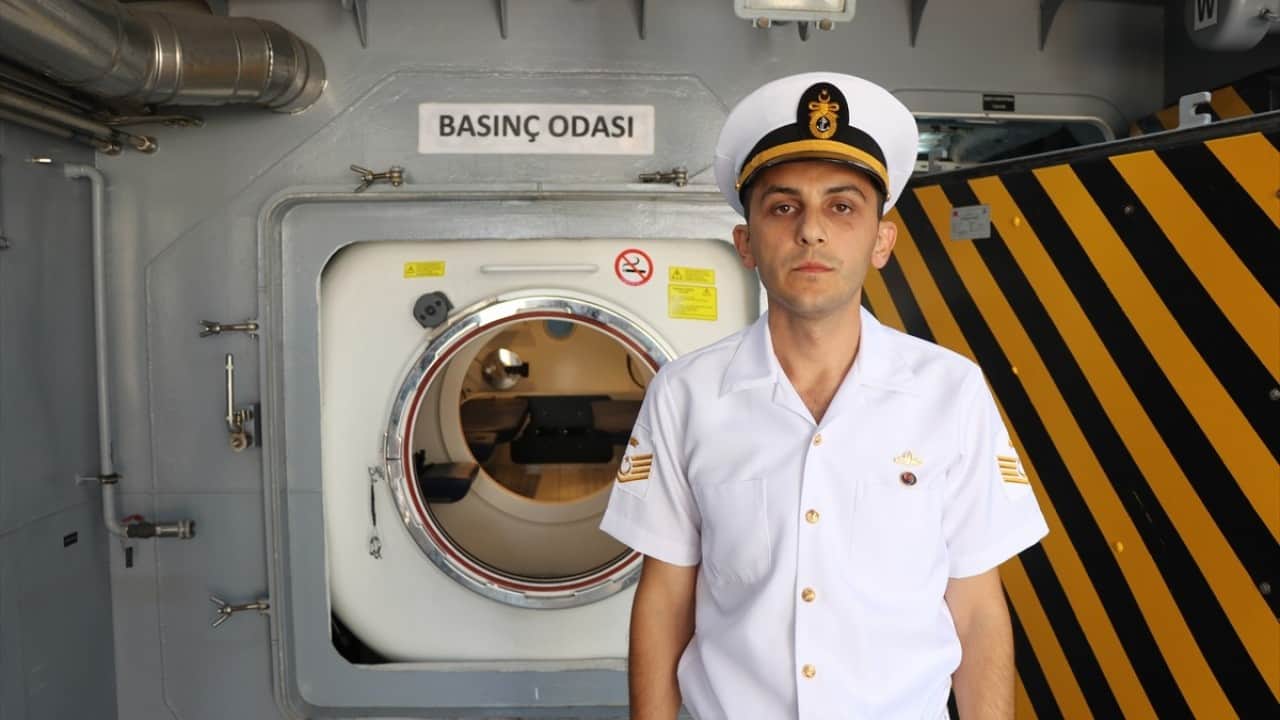 Foto - Askeri dalgıçların ev sahibi! Derin suların eğitim üssü Teknofest’te