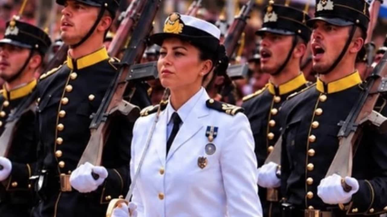 Foto - Askeri geçit töreninde büyük alçaklık: "Türkleri unutmuyorum, intikam alacağım"