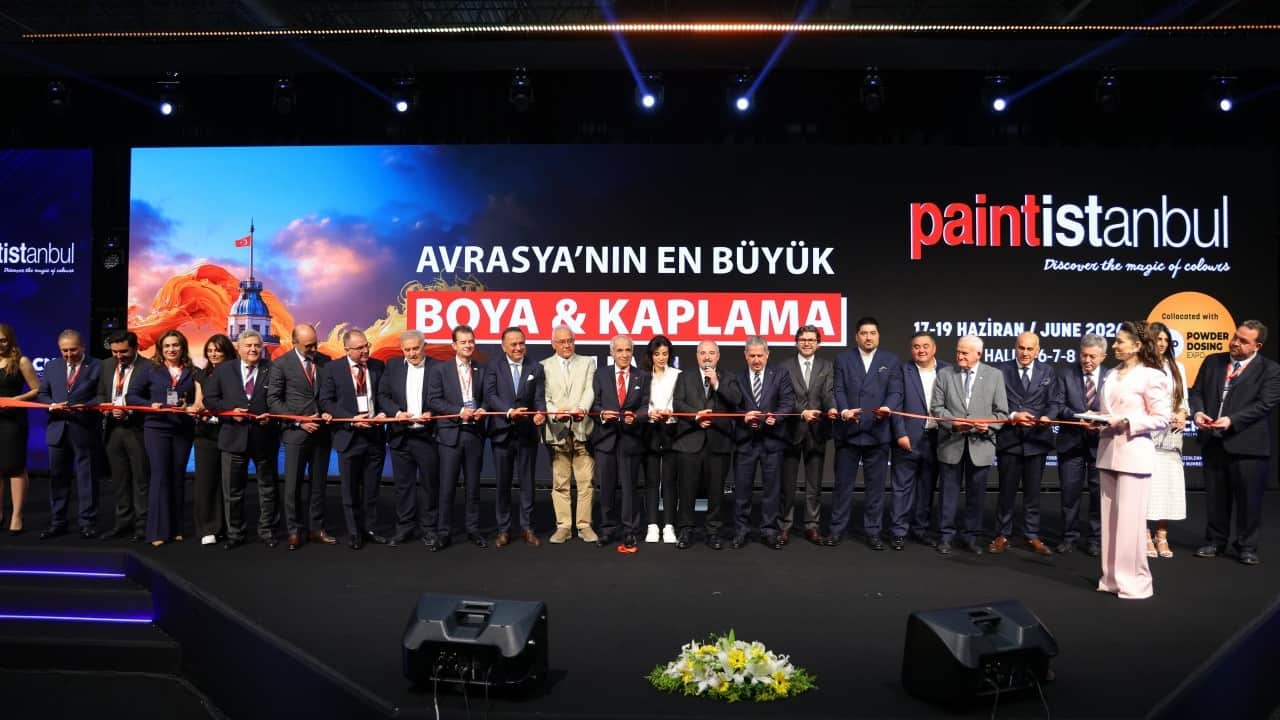 Foto - Avrasya'nın en büyük boya ham maddeleri ve kaplama fuarı PAINTİSTANBUL 2026 kapılarını açtı...