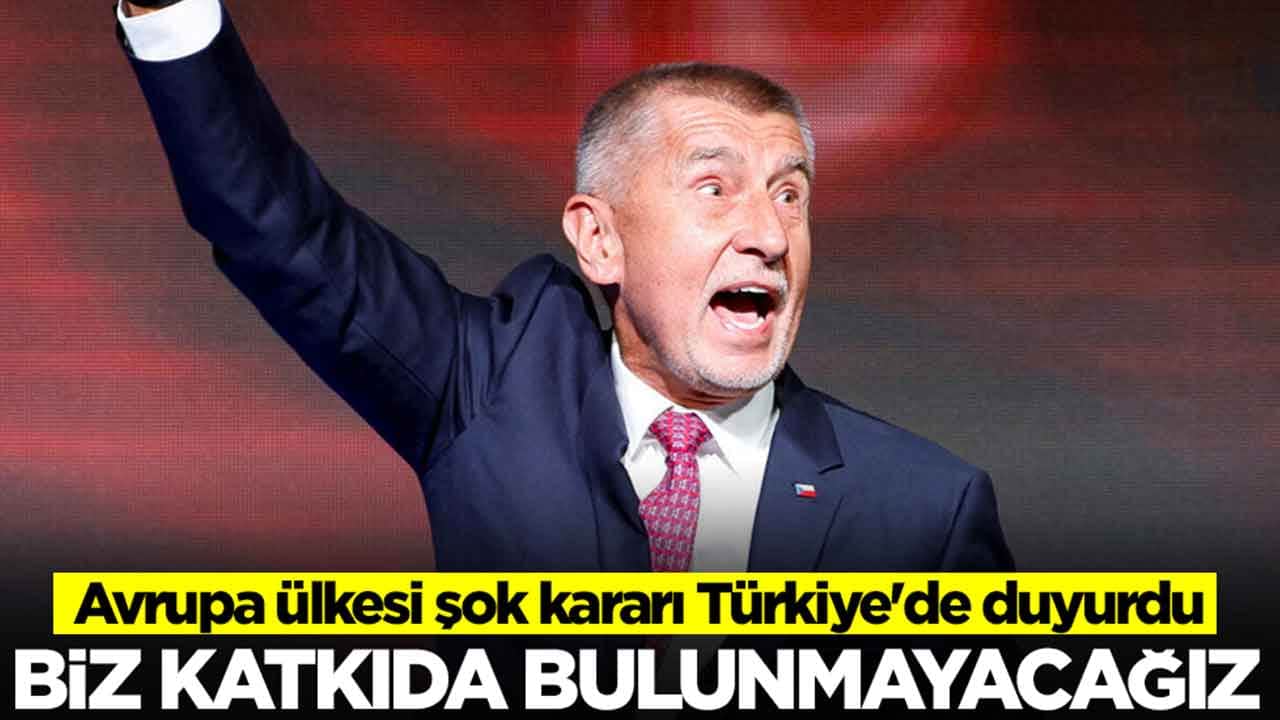Avrupa ülkesi şok kararı Türkiye'de duyurdu: Biz katkıda bulunmayacağız