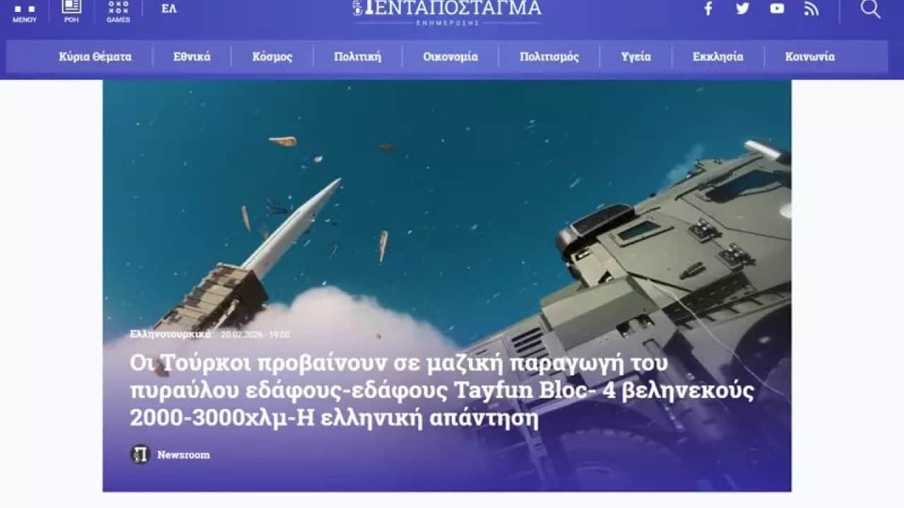 Foto - Avrupa ülkesinde 'Türkiye' korkusu: Tüm topraklarımızı Tayfun füzesiyle vurabilirler