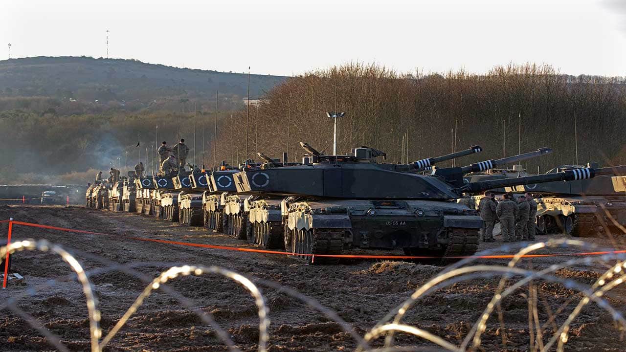 Foto - Avrupa'nın kudretli gücü tükenmiş! Ordusunda tanktan çok at var