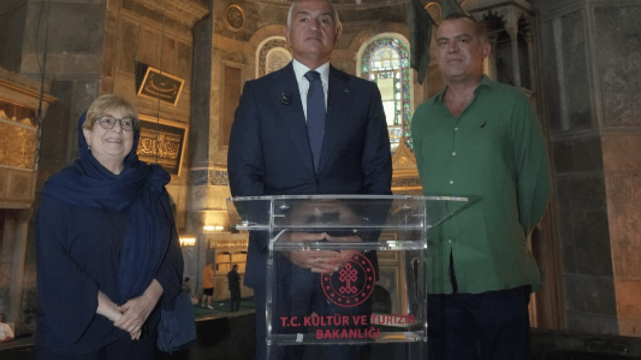 Foto - Ayasofya'da Cumhuriyet tarihinin en kapsamlı restorasyonu hız kesmiyor: Dev restorasyonda 3 etap tamam