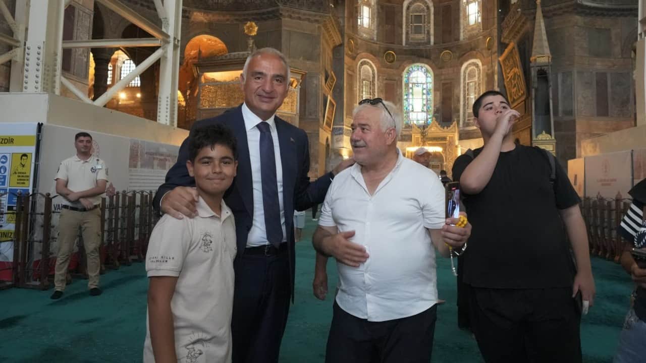 Foto - Ayasofya'da Cumhuriyet tarihinin en kapsamlı restorasyonu hız kesmiyor: Dev restorasyonda 3 etap tamam
