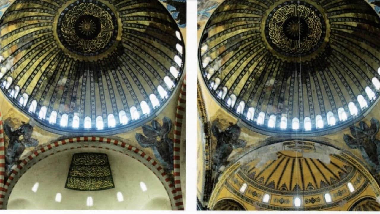 Foto - Ayasofya'da İbadet ve ziyaret akışı geçici düzenlemelerle devam edecek! Bakan Ersoy: Her adımı bilimsel hassasiyetle atıyoruz