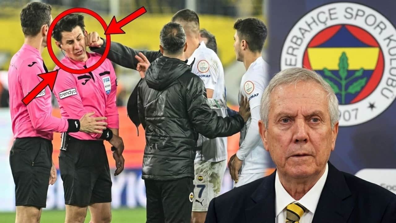 Foto - Aziz Yıldırım'dan Halil Umut Meler tepkisi: Dayak yiyen hakemi sahaya sürerseniz olacağı bu!