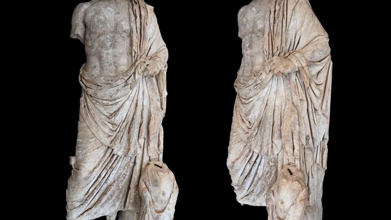 Foto - Bakan Ersoy duyurdu: Aspendos'un sağlık kültürüne ışık tutan bir keşif