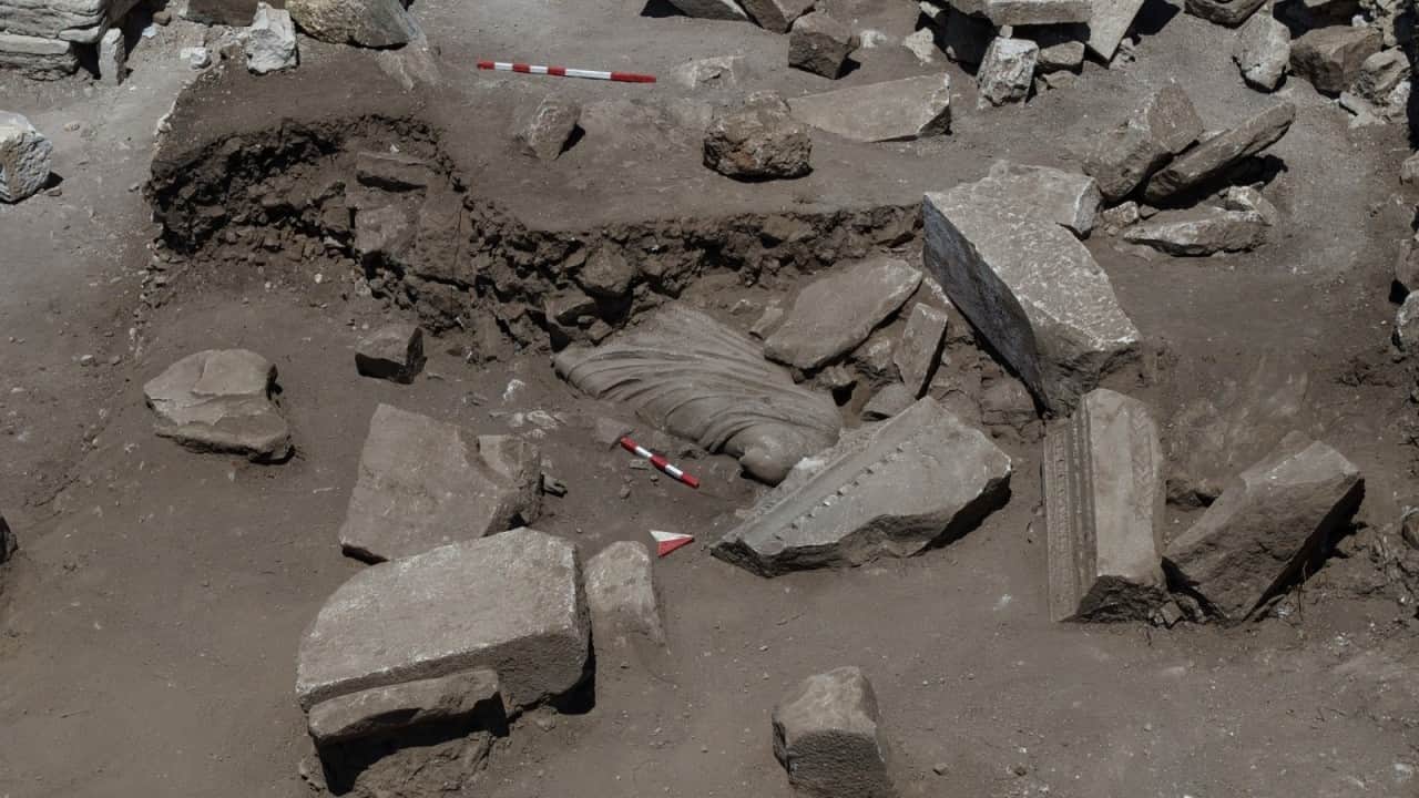 Foto - Bakan Ersoy duyurdu: Aspendos'un sağlık kültürüne ışık tutan bir keşif