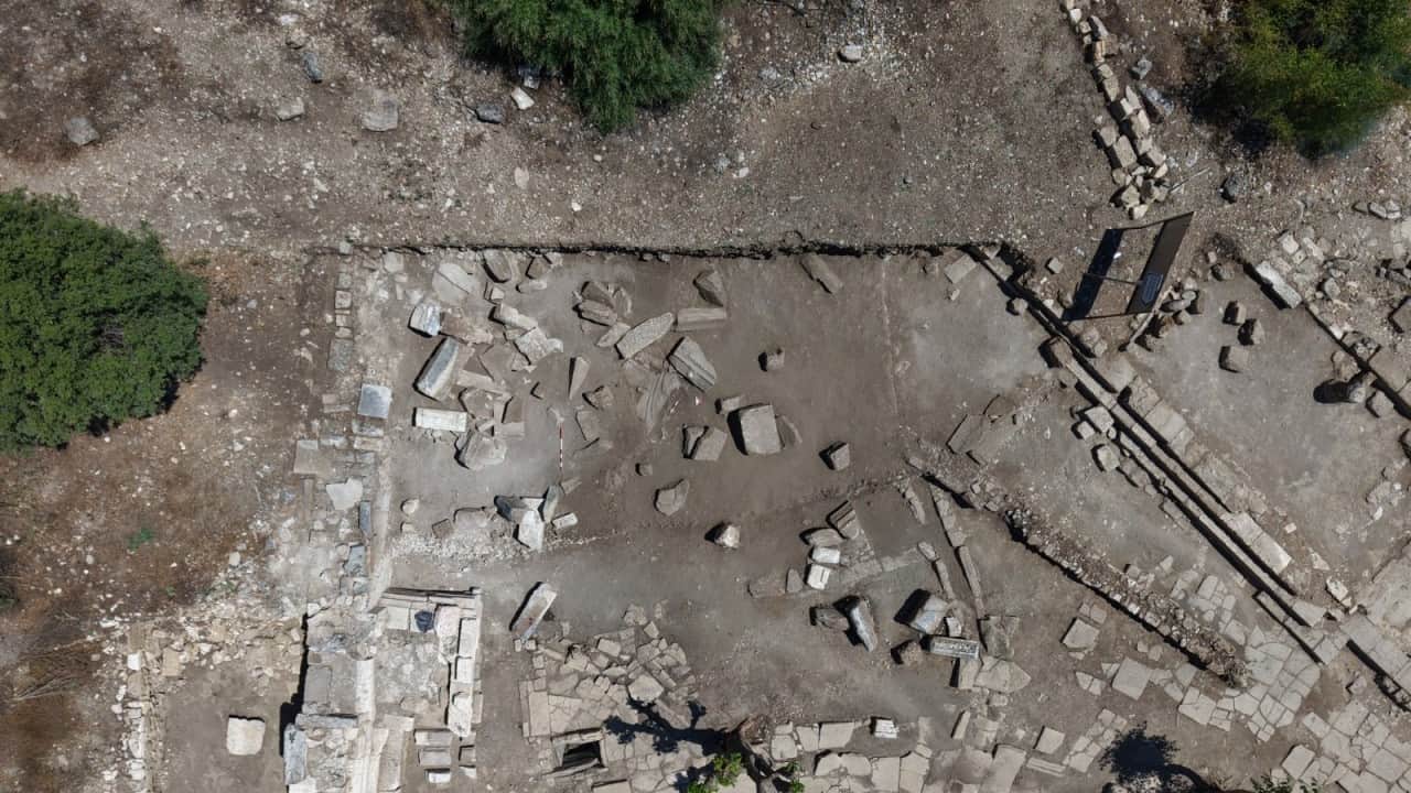 Foto - Bakan Ersoy duyurdu: Aspendos'un sağlık kültürüne ışık tutan bir keşif
