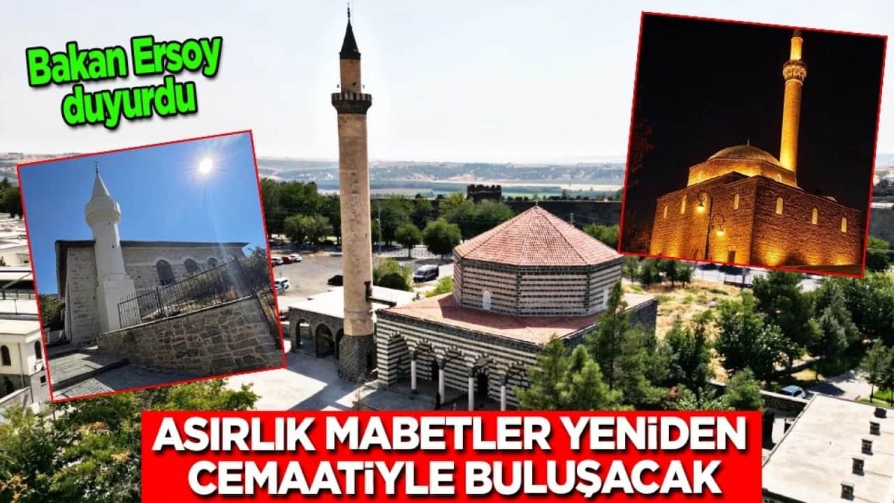  Bakan Ersoy duyurdu: Ecdat yadigarı mirasımızı özgün dokusunu koruyarak ihya ettik dedi, açıklama yaptı