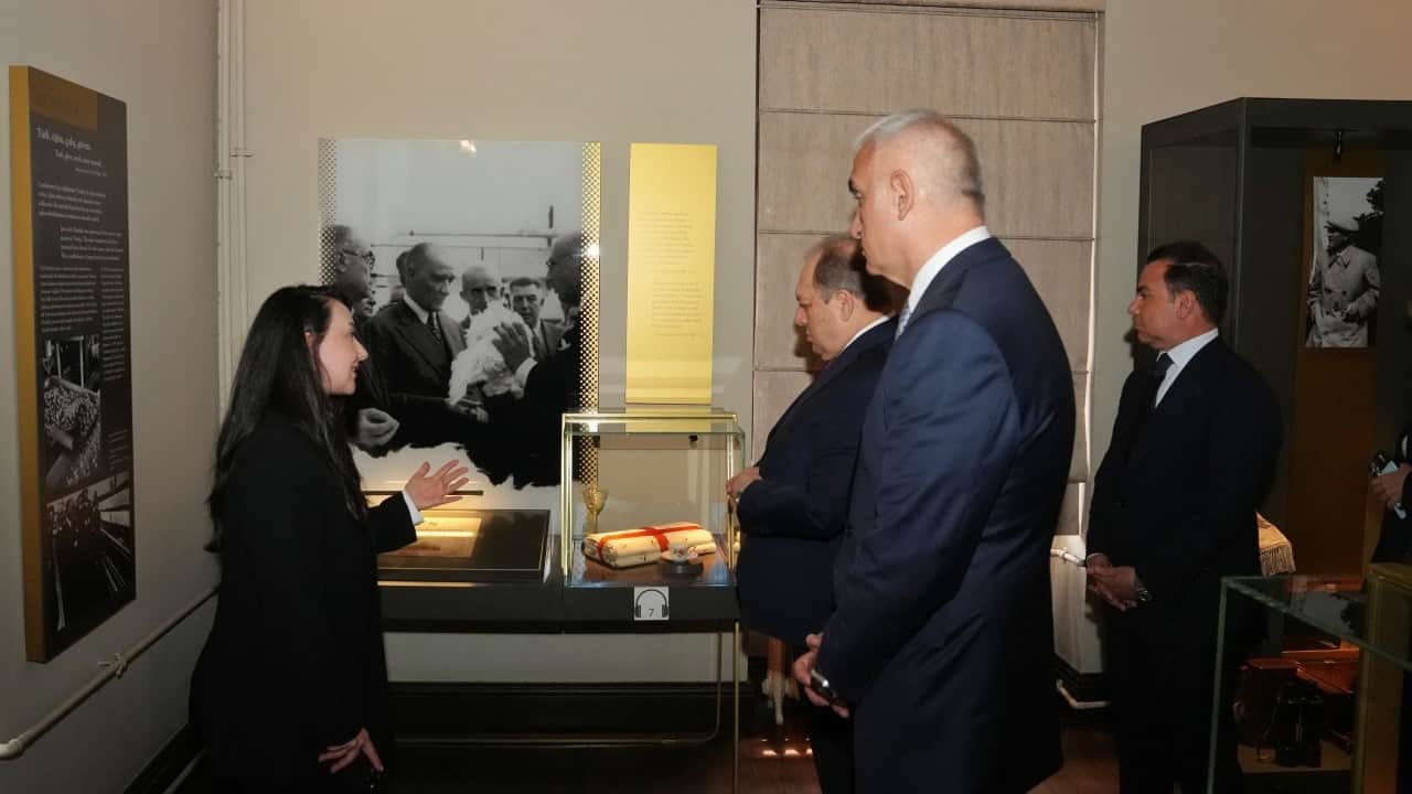 Foto - Bakan Ersoy, Yargıtay Başkanı Ömer Kerkez'i Cumhuriyet Müzesi'nde ağırladı...