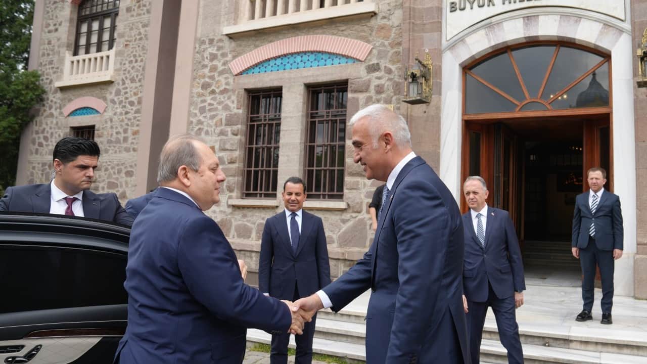 Foto - Bakan Ersoy, Yargıtay Başkanı Ömer Kerkez'i Cumhuriyet Müzesi'nde ağırladı...
