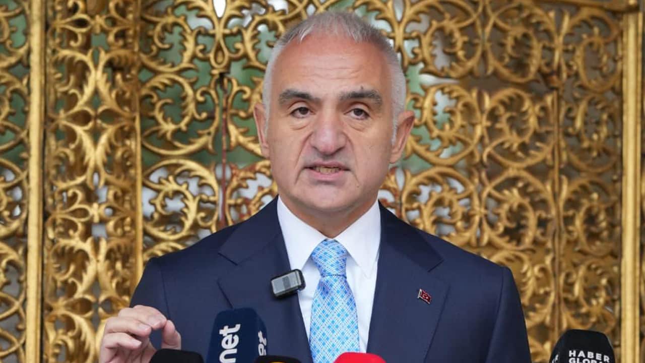 Foto - Bakan Ersoy'dan Ayasofya Camii paylaşımı: Ayasofya'da tarihin en kapsamlı restorasyon devam edecek