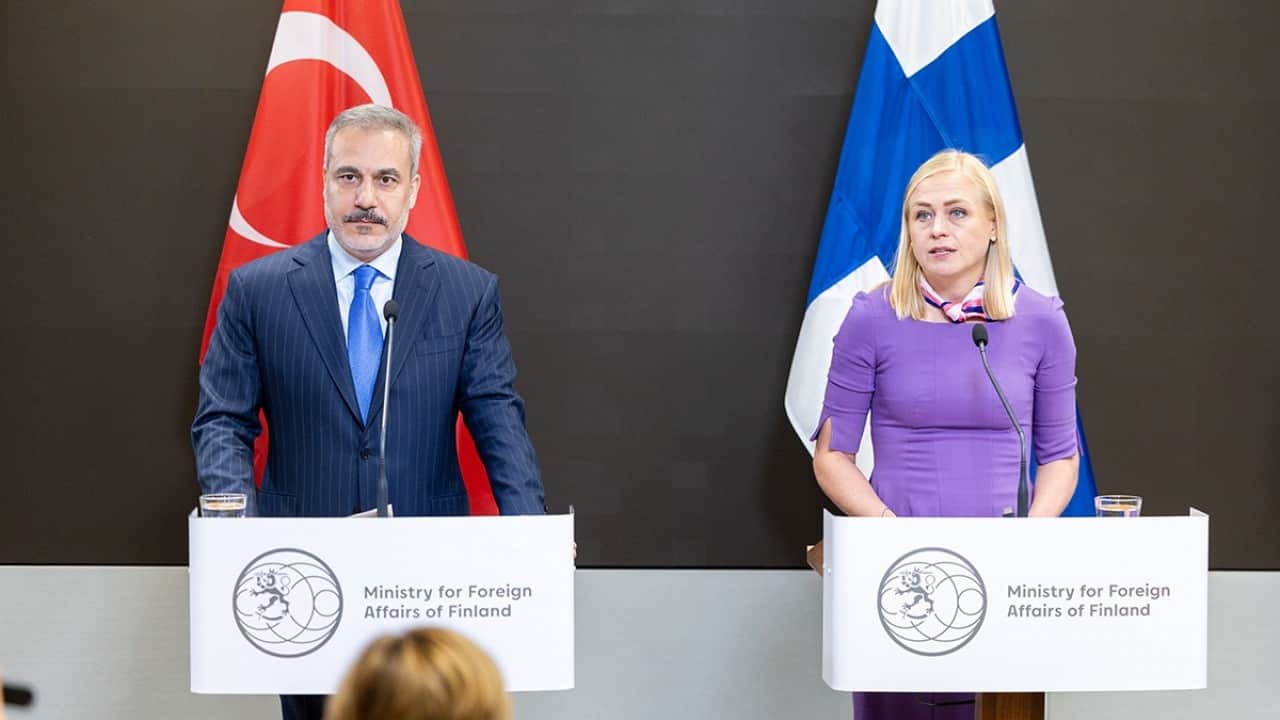 Foto - Bakan Fidan'ın Finlandiya'da göğsünün kabardığı an: 'Rusların saygı duyduğu tek güç Osmanlı İmparatorluğu'ydu'