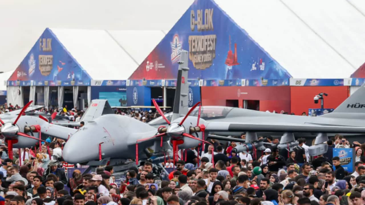 Foto - Bakan Kurum’dan TEKNOFEST paylaşımı: Çocuklarımız burada, gelecek burada