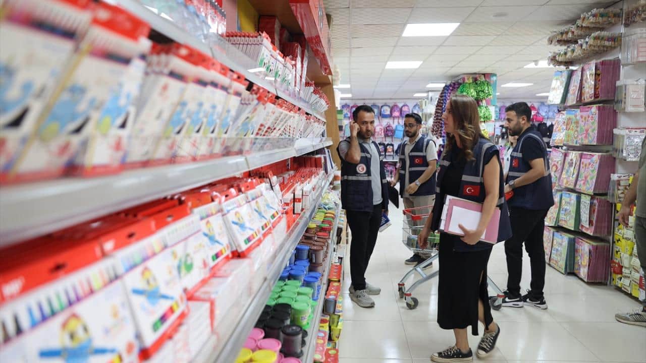 Foto - Bakanlık denetimde! Kırtasiye ve okul ürünleri inceleniyor