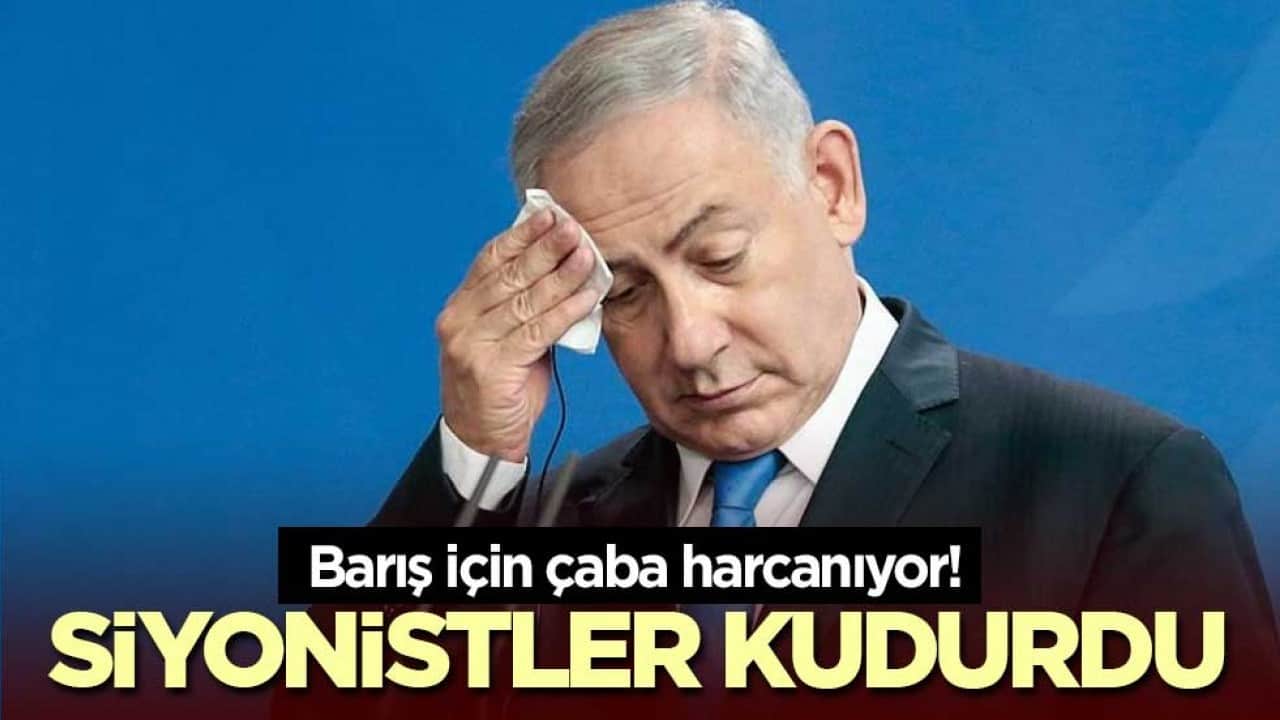 Barış için çaba harcanıyor! Siyonist rejim kudurdu