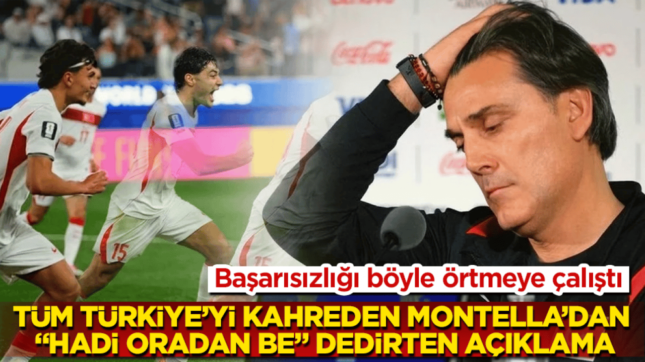 Başarısızlığı böyle örtmeye çalıştı! Tüm Türkiye’yi kahreden Montella’dan "Hadi oradan be" dedirten açıklama