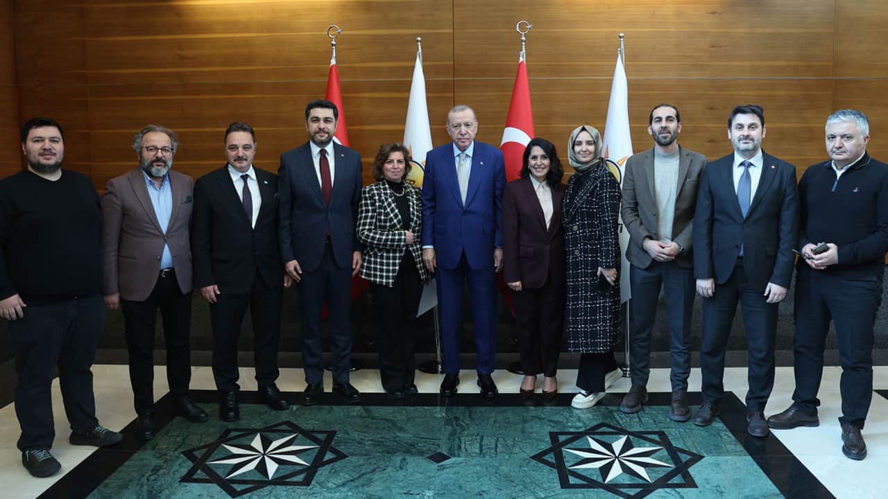 Foto - Başkan Erdoğan'a samimi ziyaret