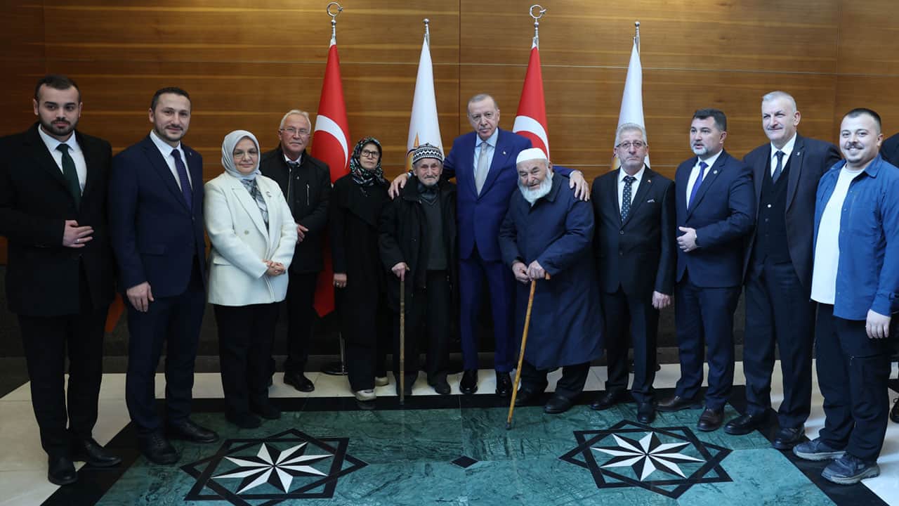 Foto - Başkan Erdoğan'a samimi ziyaret