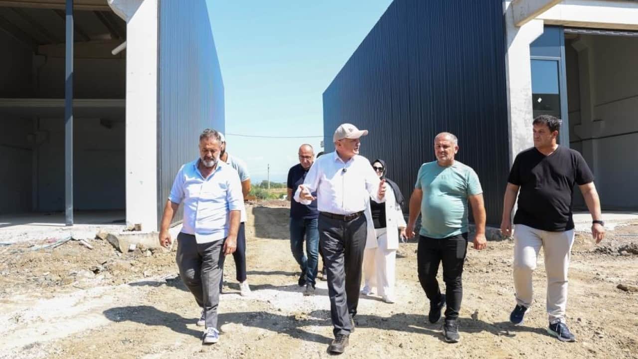 Foto - Başkan Özlü: Dükkanların tamamı satıldı ‘Modern sanayi şehri kuruyoruz’