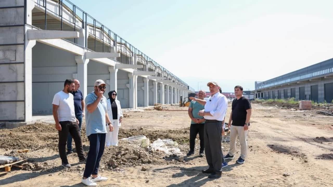 Foto - Başkan Özlü: Dükkanların tamamı satıldı ‘Modern sanayi şehri kuruyoruz’