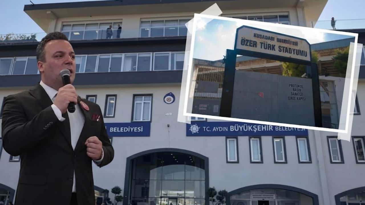 Foto - Başkanvekili Demirtaş iddialara cevap verdi: CHP’li Kuşadası’nda stadyum yıkılıp AVM mi yapılacak?