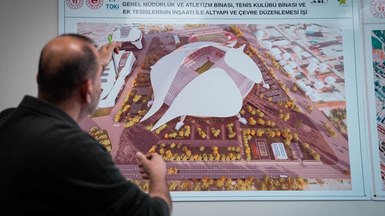 Foto - Başkente yakışır stat! Çalışmalar son aşamada