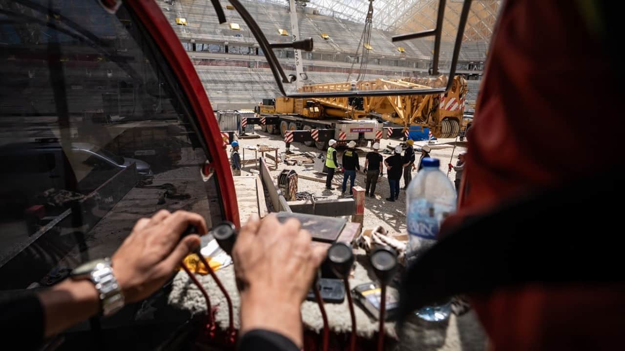 Foto - Başkente yakışır stat! Çalışmalar son aşamada