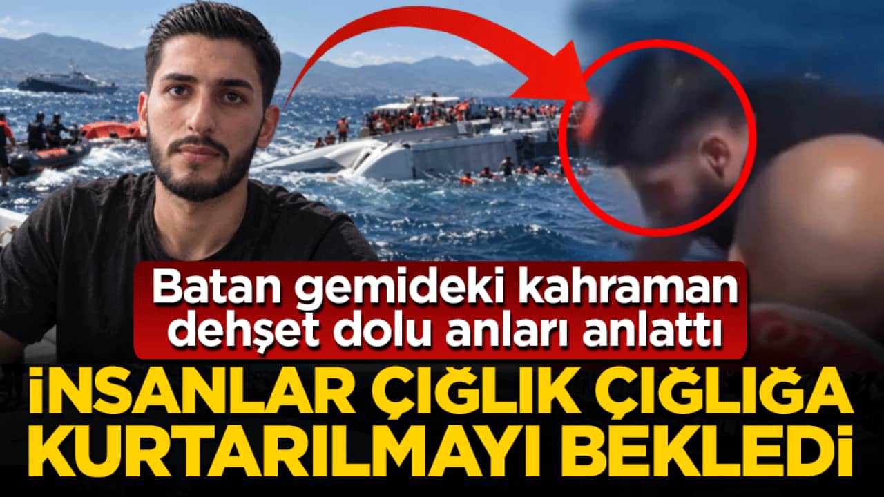 Batan gemideki kahraman dehşet dolu anları anlattı: İnsanlar çığlık çığlığa kurtarılmayı bekledi