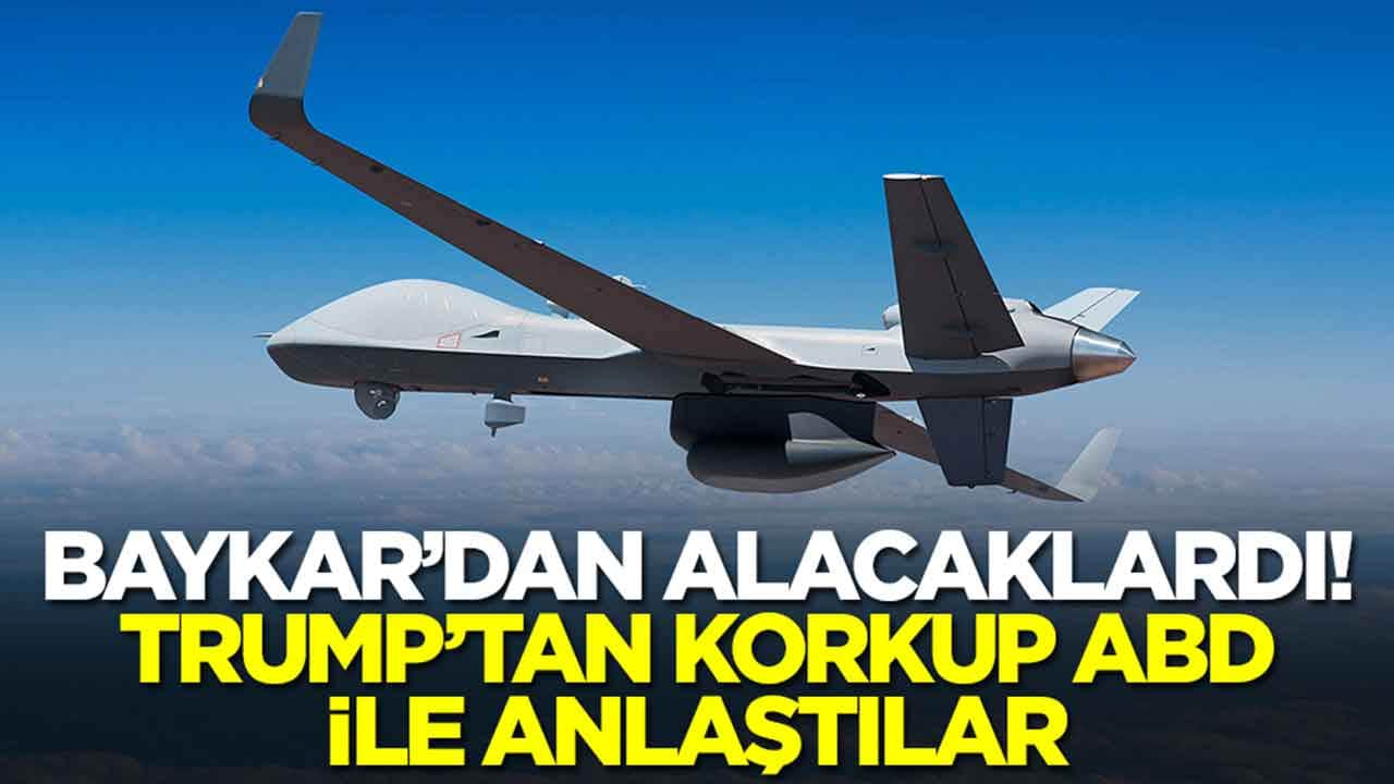 Baykar'dan alacaklardı: Tump'tan korkup ABD ile anlaştılar