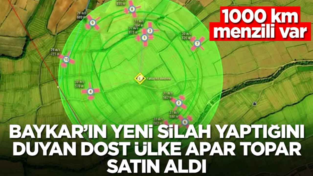 Baykar'ın yeni silahını duyan dost ülke apar topar satın aldı: 1000 km menzili var