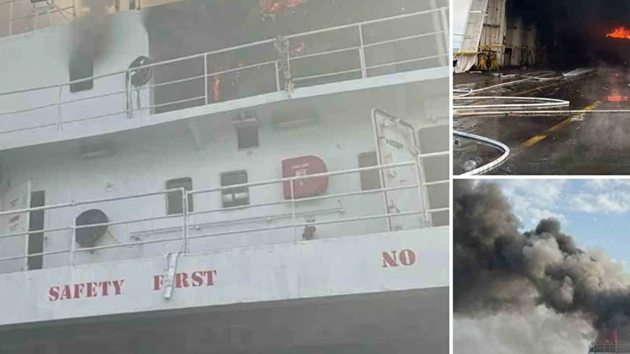 Foto - Belalarını arıyorlar: Türk gemisi vuruldu