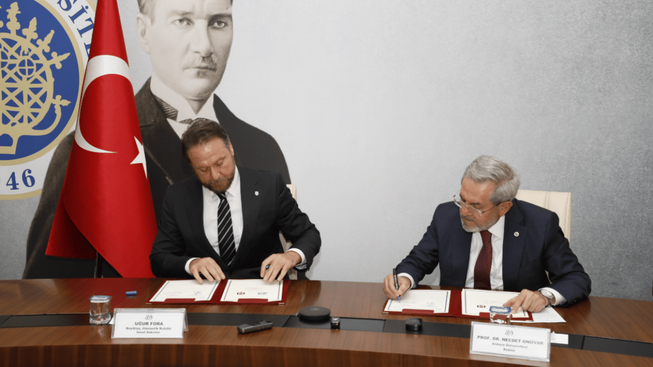 Foto - Beşiktaş üniversiteden genç yetenekleri toplayacak: A.Ü ile BJK arasında iş birliği protokolü!