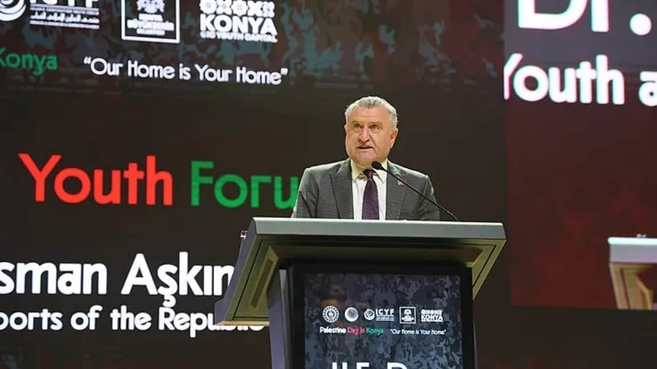 Foto - Bilal Erdoğan'dan Filistin'e açık destek: 