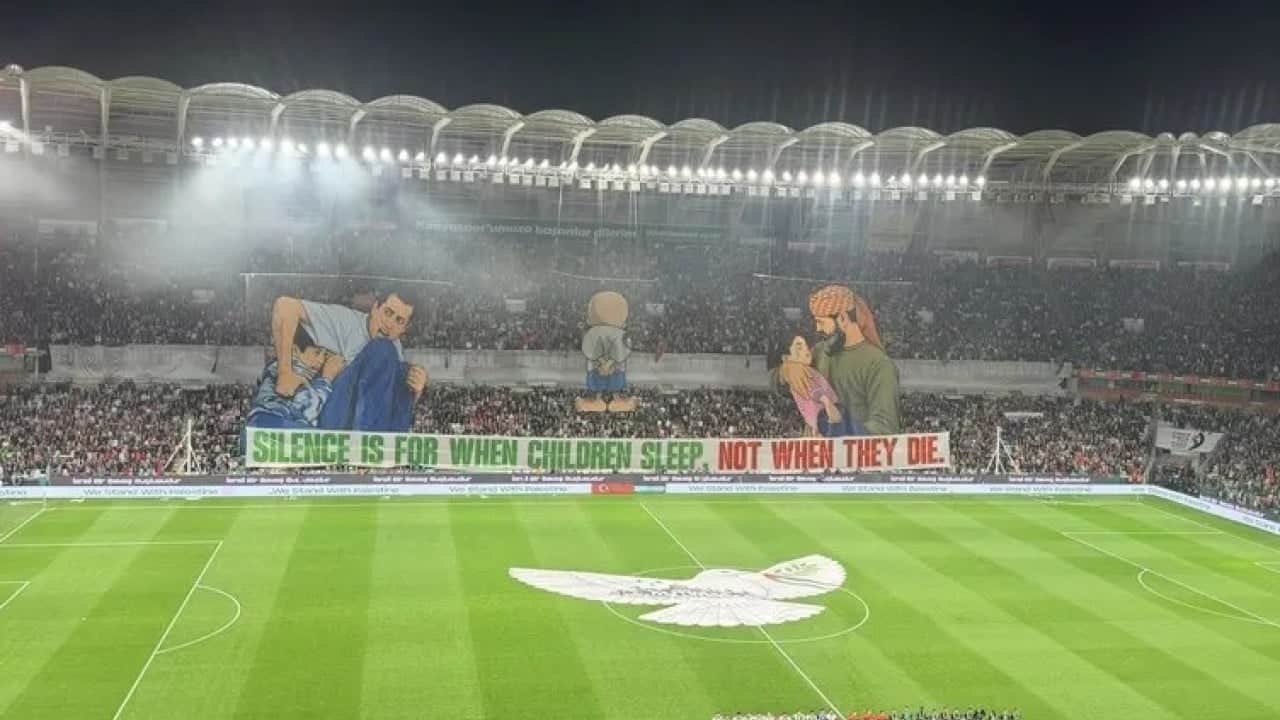 Foto - Bilal Erdoğan'dan Filistin'e açık destek: 