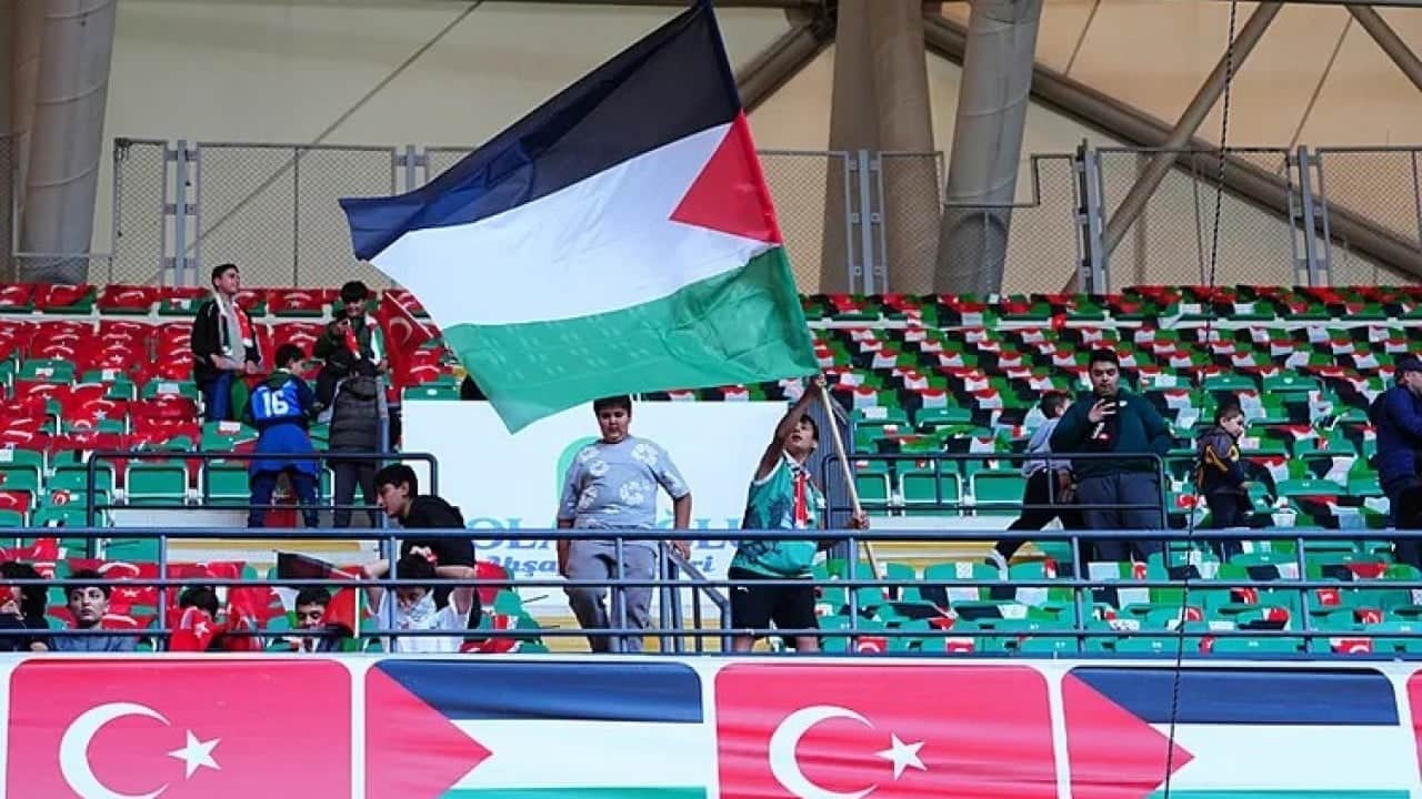 Foto - Bilal Erdoğan'dan Filistin'e açık destek: 