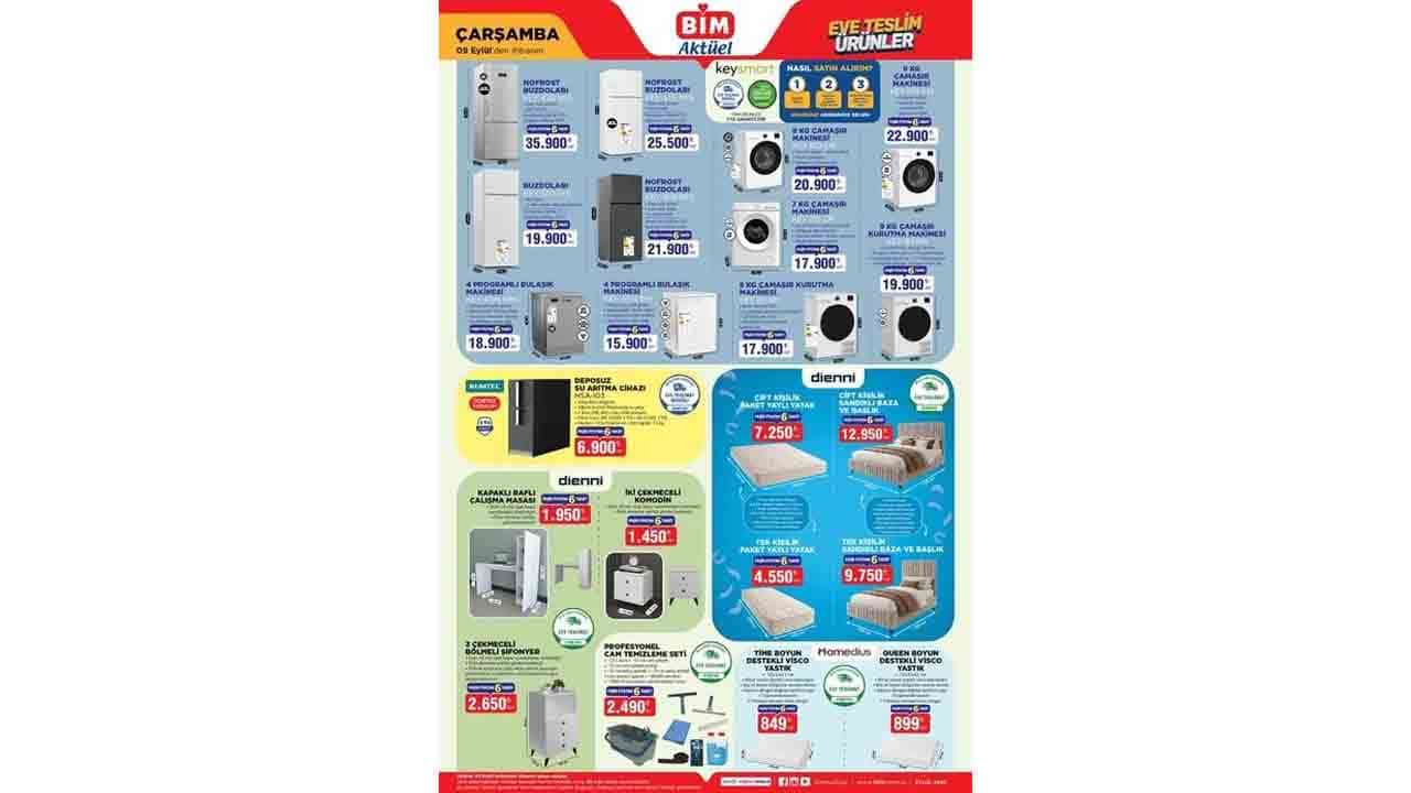 Foto - BİM’den sepet dolduran fırsatlar… Elektronik ev aletleri 8 Eylül’de raflarda