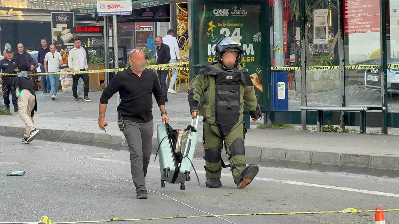 Foto - Bir ili ayağa kaldıran şüpheli valiz! İçinden bakın ne çıktı