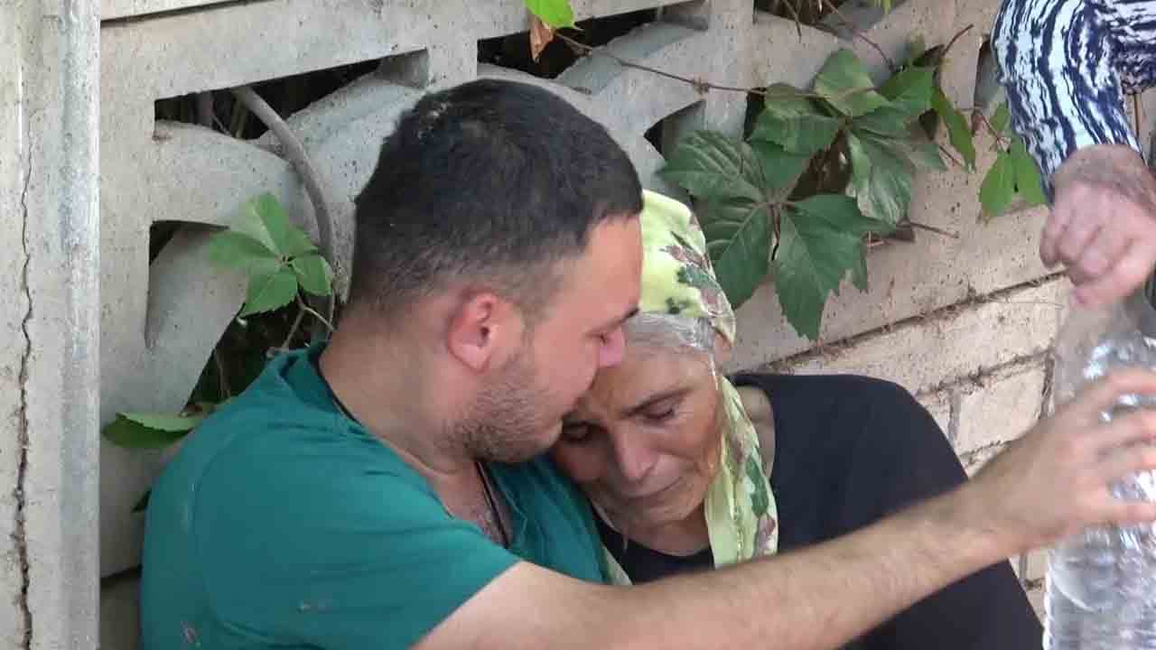 Foto - Birbirini alevlerde sanan anne-oğul gözyaşlarına boğuldu!