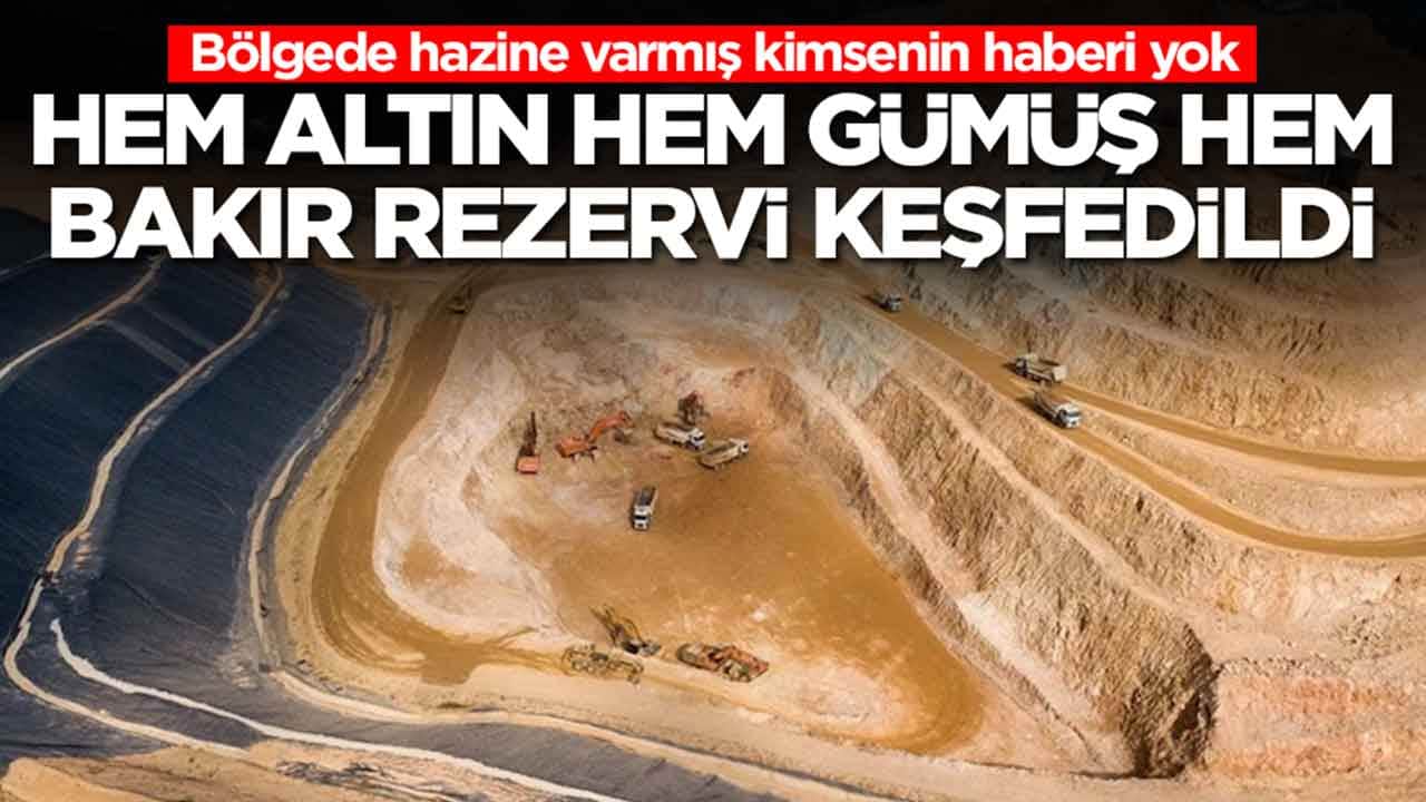 Bölgede hazine varmış kimsenin haberi yok: Hem altın hem gümüş hem bakır rezervi keşfettiler