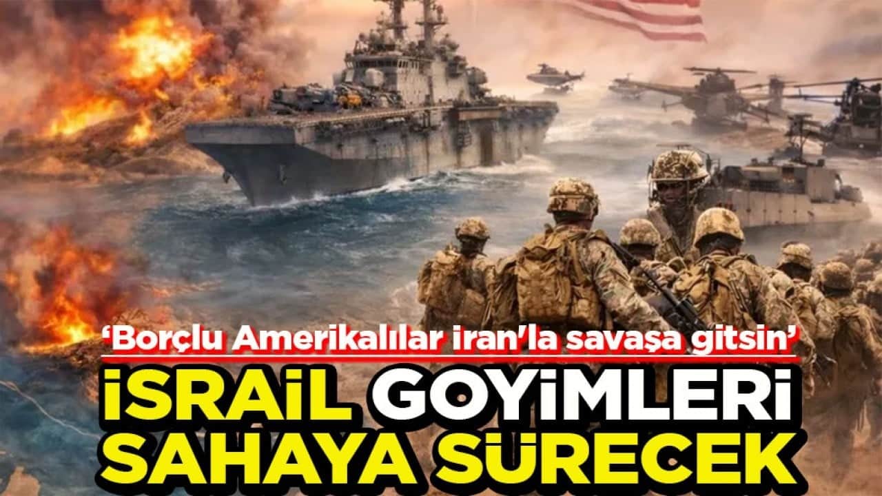 ‘Borçlu Amerikalılar İran'la savaşa gitsin’ İsrail goyimleri sahaya sürecek