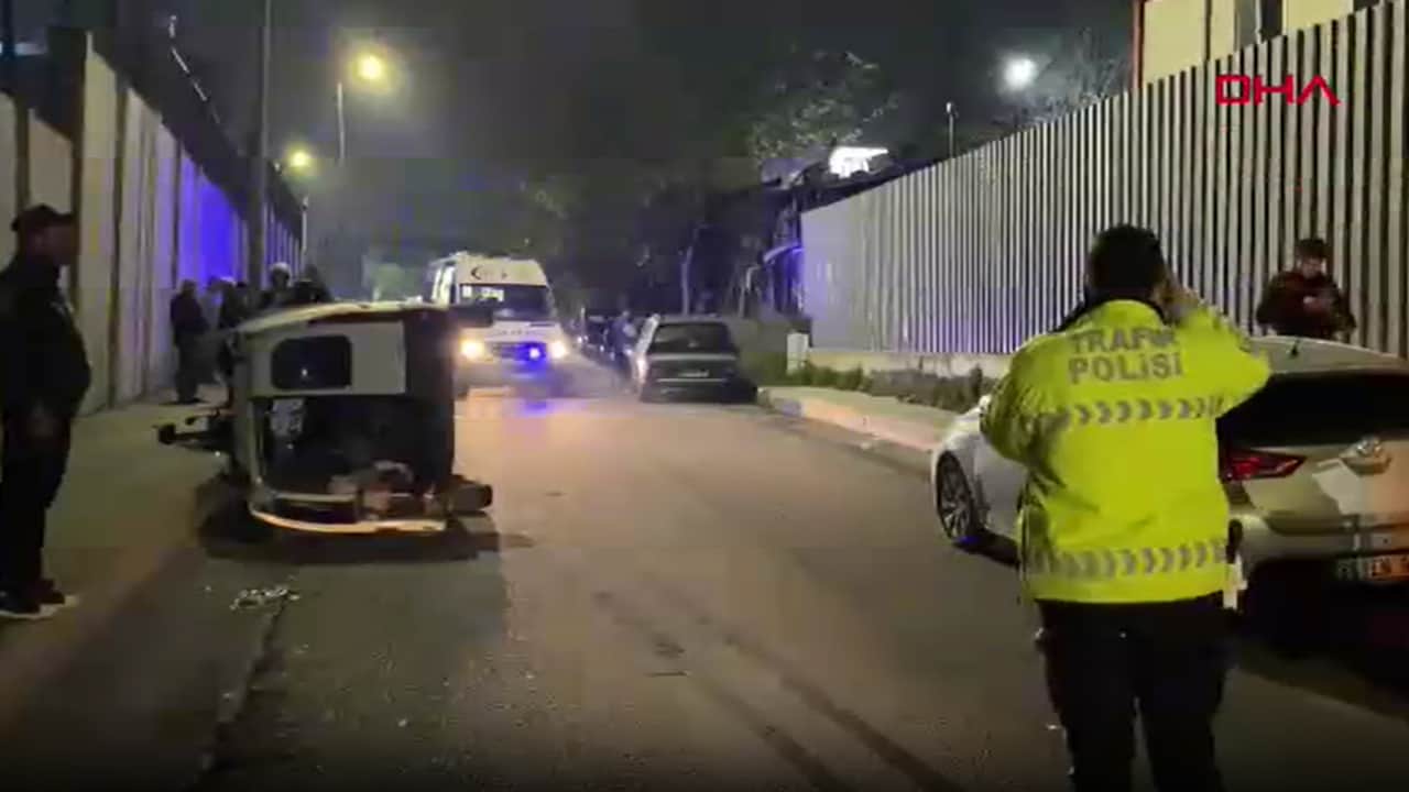 Foto - Böyle kepazelik olmaz! Önce kaza yaptı sonra polise bıçak çekti