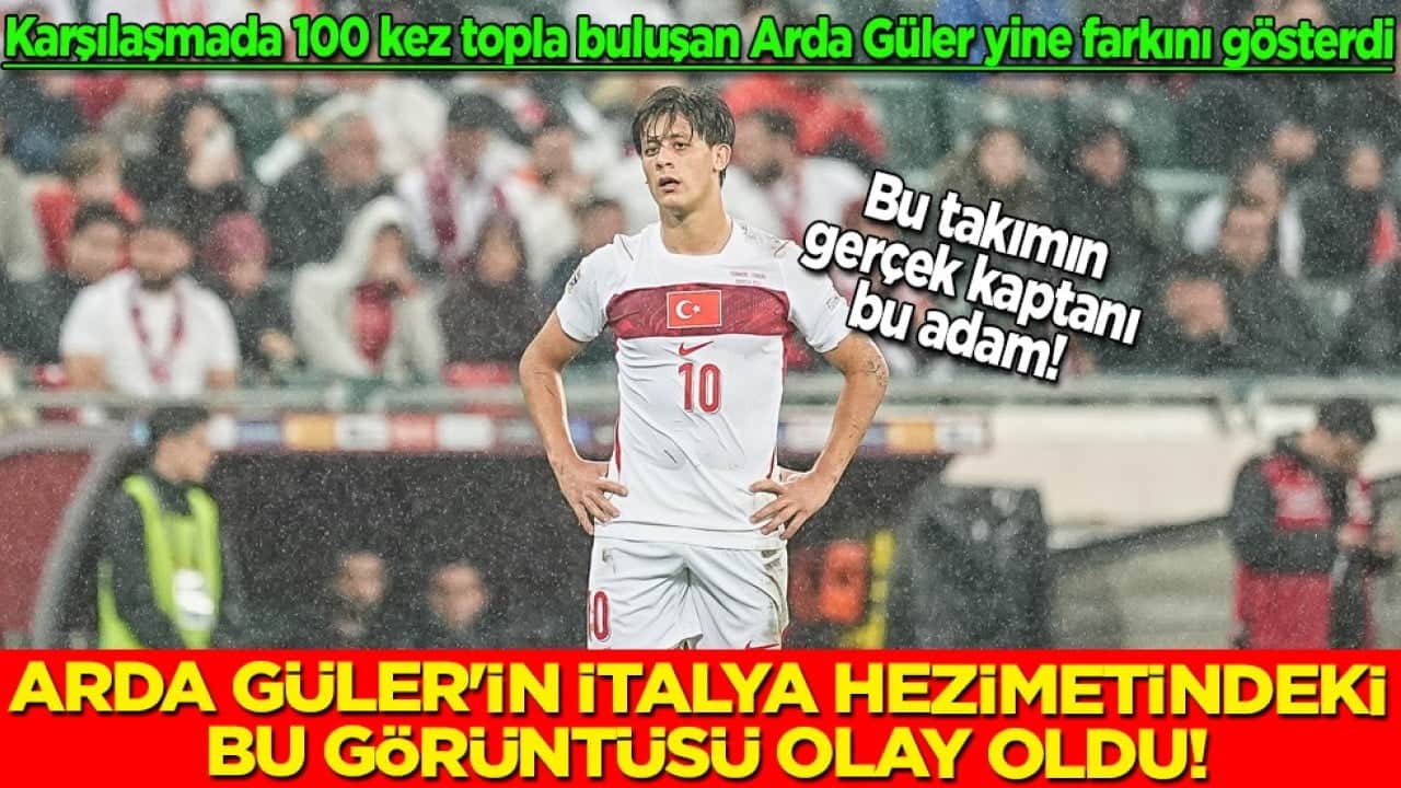 Bu çocuk daha ne yapsın? Arda Güler'in İtalya hezimetindeki bu görüntüsü dünya basınında...