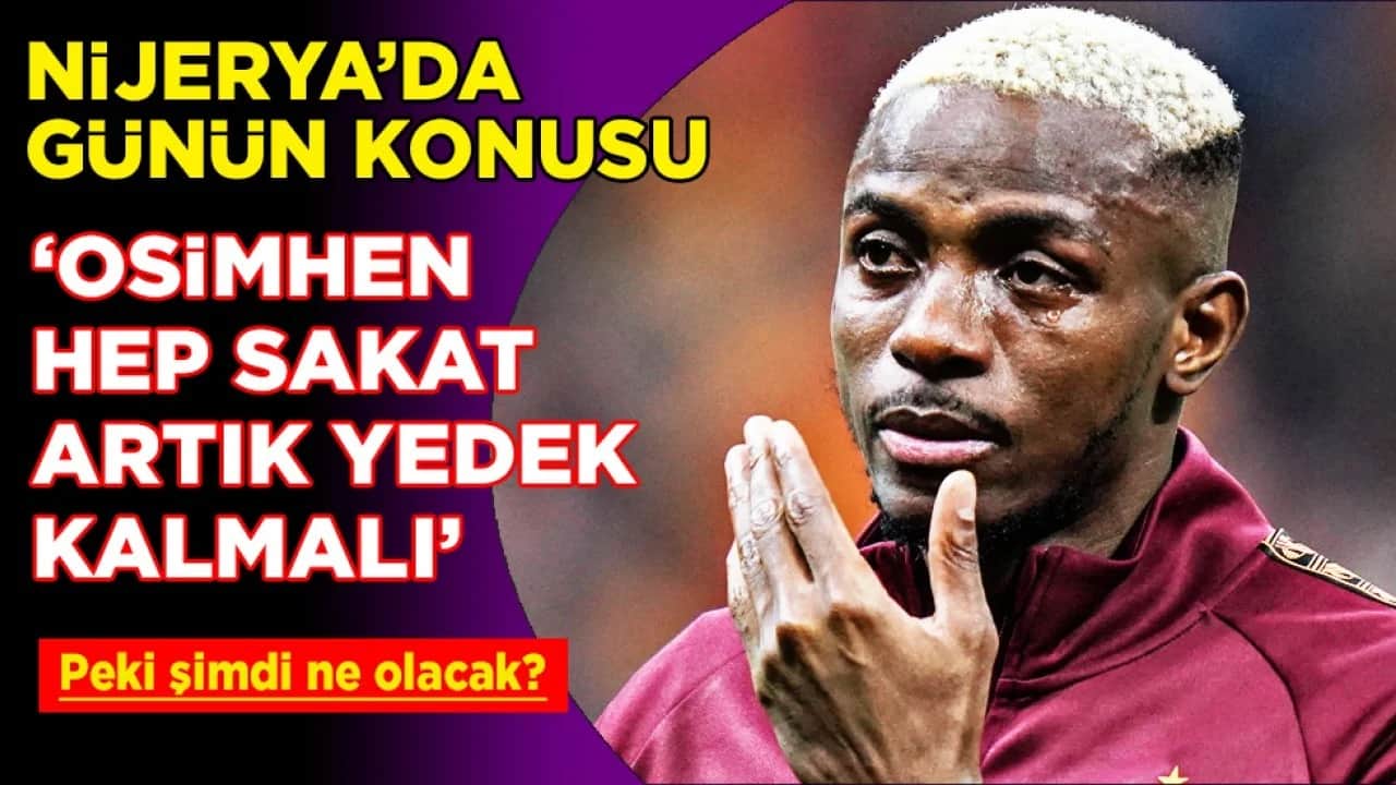 'Bu olayı acilen çözmemiz lazım artık' tartışması: Osimhen hep sakat, artık yedek kalmalı!
