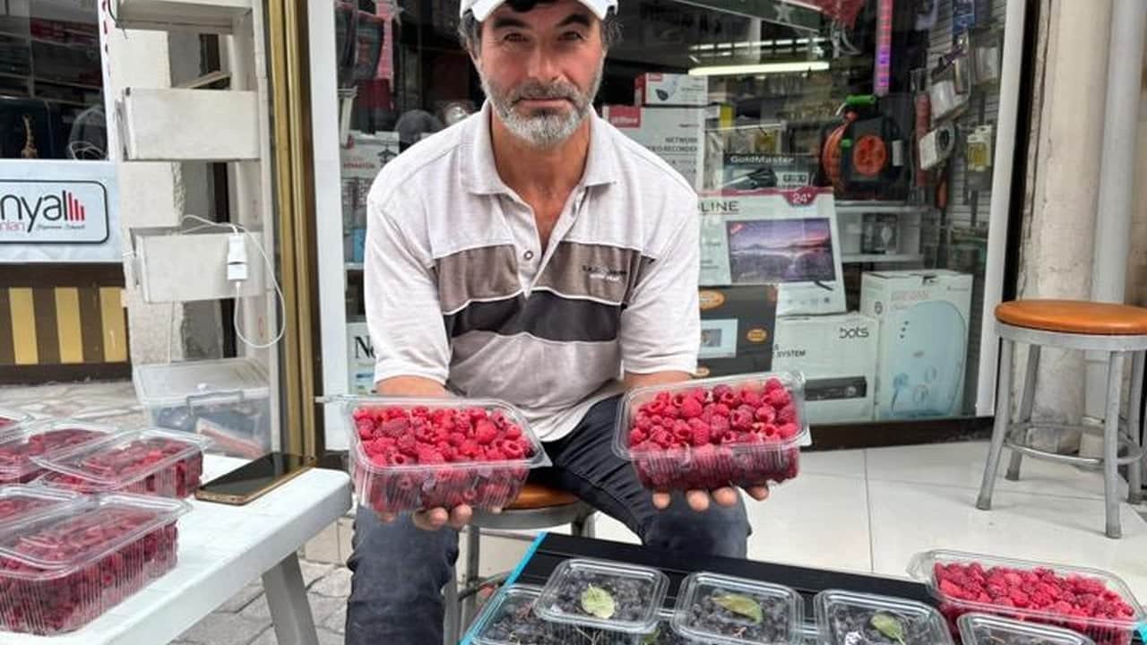 "Burada asla yetişmez" diyenlere inat başardı, kıraç toprağı çeşmeye çevirdi! Şimdi paraya para demiyor